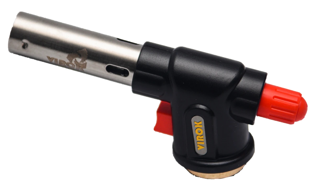 VIROK Пальник газовий з різьбовим (7/16) з'єднанням. Piezo  | 44V184