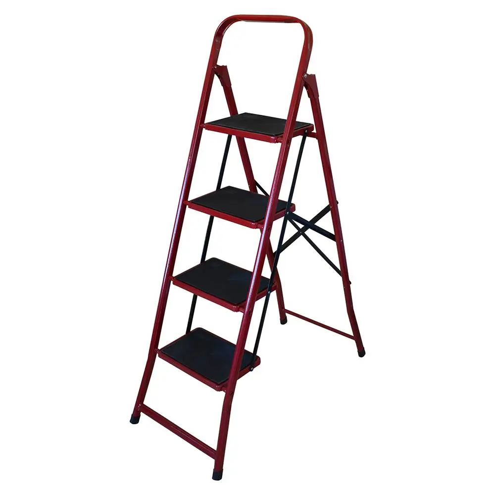 Стремянка Сімейна 4 сходинки з килимком Україна | 70-124