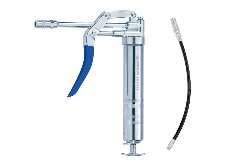 KING TONY Шприц плунжерный 120 мл, гибкая насадка | 9BU112T