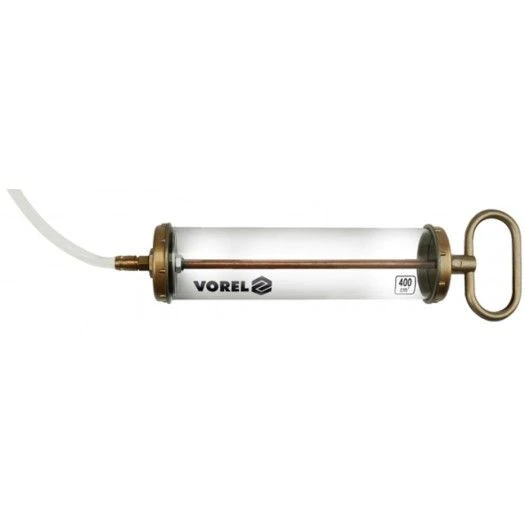 VOREL Шприц для відкачування оливи ручний, 0,4 л  | 78031