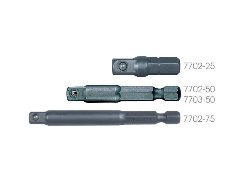 KING TONY Адаптер для бит 1/4" 50мм | 7702-50