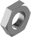 Гайка нержавеющая трубная низкая с дюймовой резьбой DIN 431 на shurup.ua Гайка нержавеющая трубная низкая с дюймовой резьбой DIN 431