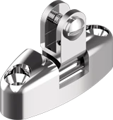 Универсальный шарнир палубный нержавеющий // M 8573