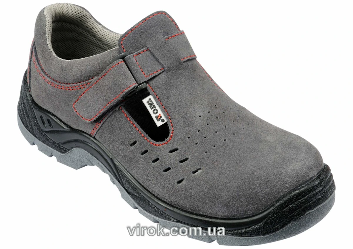 YATO Сандалі робочі шкіряні з поліуретановою підошвою; модель SEGURA, розм. 42  | YT-80466