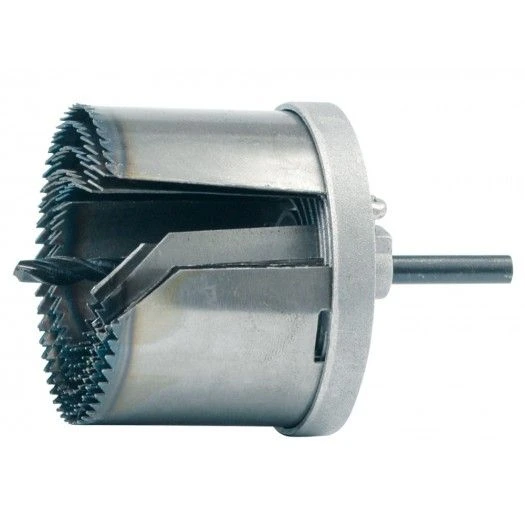 VOREL Пили кільцеві по дереву + свердло. Ø= 26 - 63 мм, h= 17 мм. Набір 7 шт.  | 28680