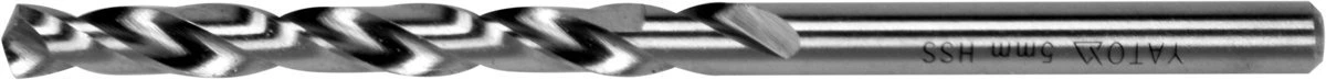 YATO Свердло по металу YATO HSS 4241 PREMIUM, Ø=5,2х85мм до. нержавіючої і високолегов. сталі, литва
