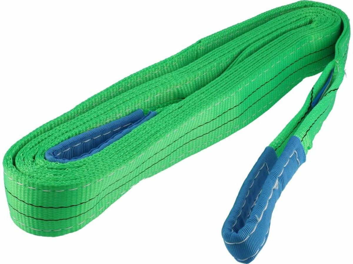 VOREL Строп пасовий з поліестеру 2 петлі по 30 см, заг. l=5 м, шир.- 60 мм, макс. навантаж- 2 т  | 8