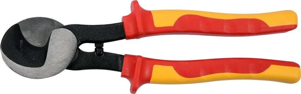 YATO Ножиці для кабелю YATO : Ø=8 мм, l=250 мм з діелек. ізольов. ручками 1000В  | YT-21141