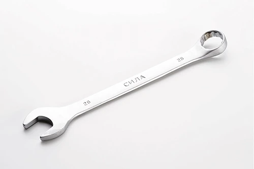 Ключ рожково - накидной CrV 28мм СИЛА