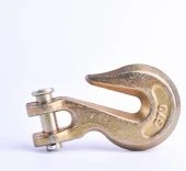 Крюк крановый с серьгой G-70, кованый, 3/4"