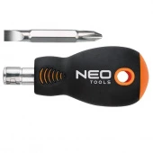 NEO Отвертка универсальная крестовая/шлицевая 6.0 мм x PH2 // 04-201