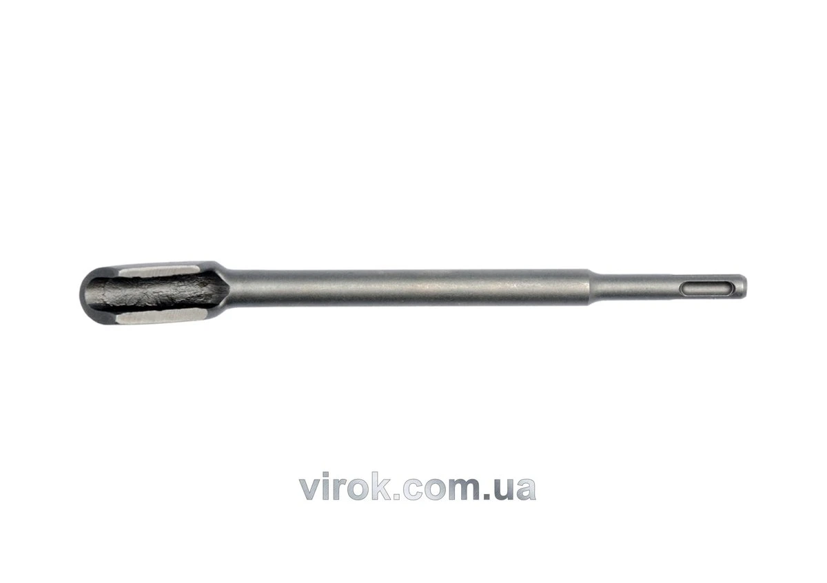 STHOR Долото півкругле для штроб : SDS+ до перфоратора; Ø= 14 мм, роб. b= 22 мм, l= 250 мм  | 23593