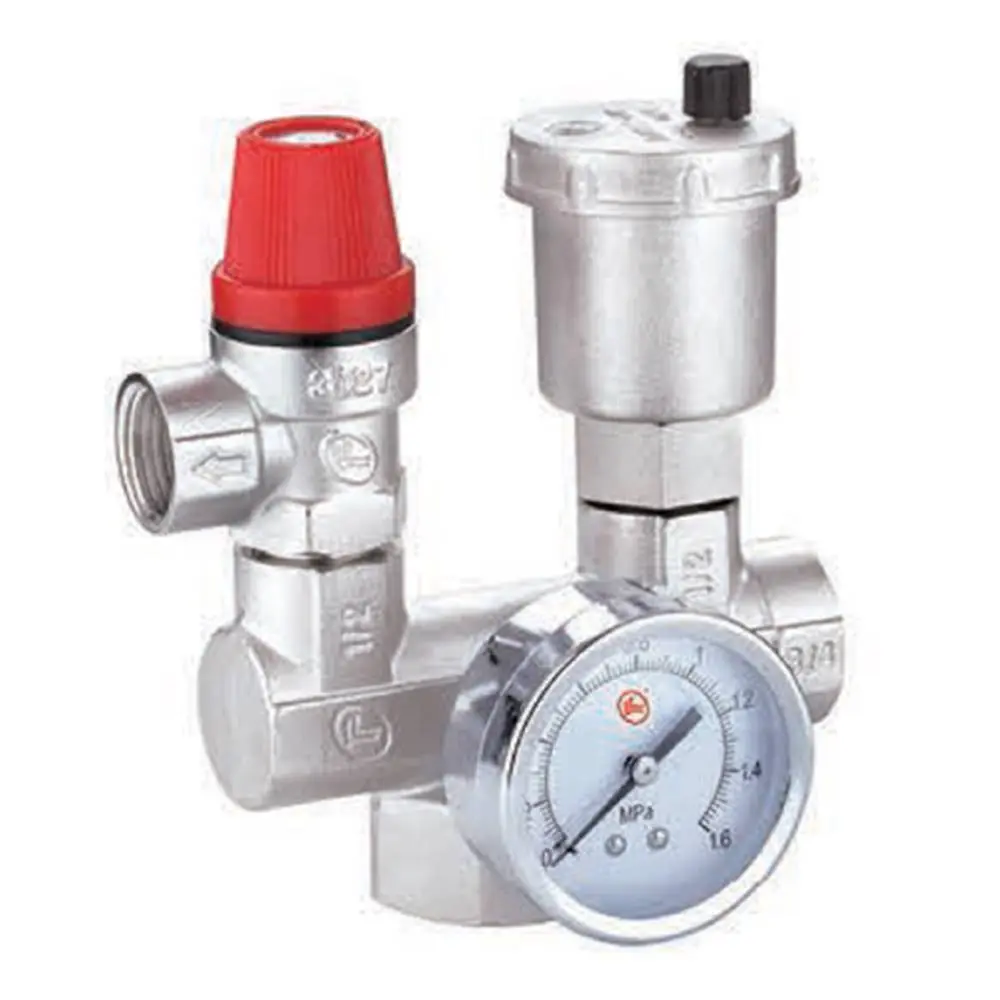 Група безпеки котла 1 (3 бар) внутрішня різьба Double-lin | 78-133