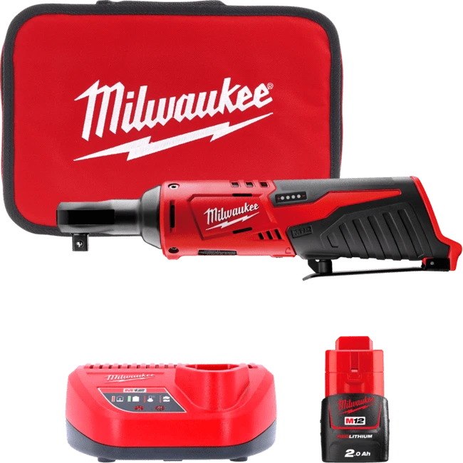 MILWAUKEE Гайкокрут кутовий акумуляторний 3/8" , M12 IR-201B, 47Нм,  | 4933441720