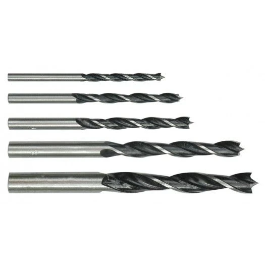 VOREL Набір свердл по дереву , Ø= 4,0 - 10,0 мм. 5 шт.  | 22350