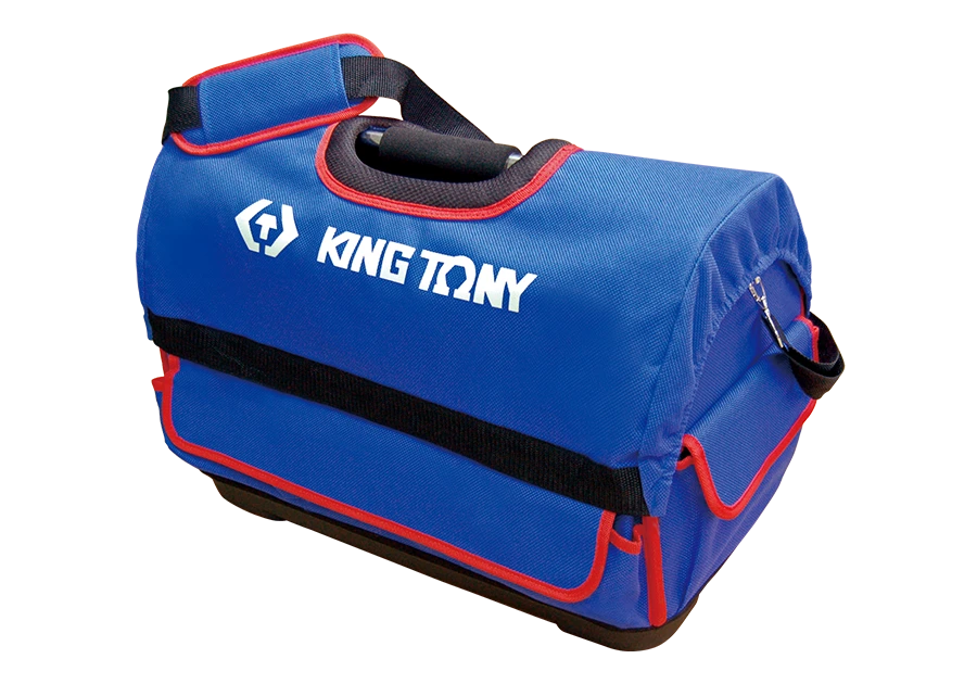 KING TONY Сумка для инструмента, 550х285х370 мм, 39 карманов, водонепроницаемый нейлон | 87711C