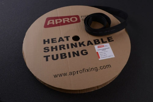 Термоусаживаемая трубка 2мм черная 200м APRO