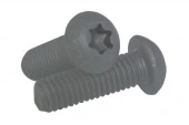 Болт ISO 7380-1 M8x25 10,9 цинк платковий TX40