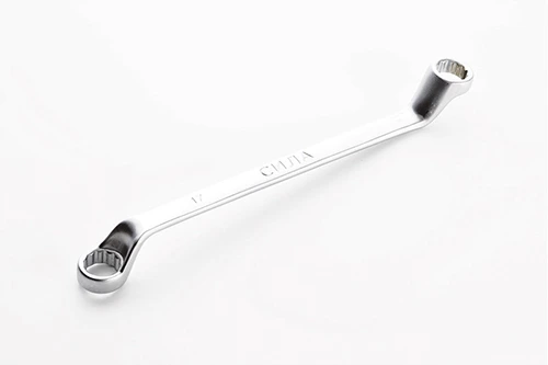 Ключ накидной двусторонний CrV 16x17мм СИЛА