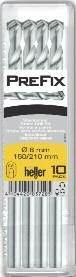 Heller Сверло твердосплавное 10х75х120 мм; бетон, камень, кирпич, плитка, мрамор.