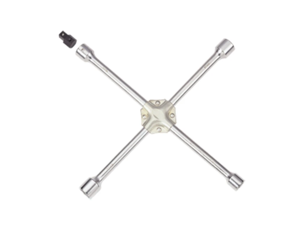 KING TONY Ключ крестообразный (баллонный) 17/19/21/22 мм, 1/2" L=400мм | 19911722