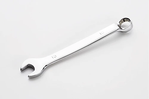 Ключ рожково - накидной глубокий CrV 10мм СИЛА