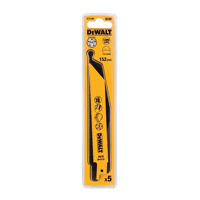 DeWalt DT2348 Пильное полотно общего назначения L=152мм, 1.8-2.5 мм , 5 шт