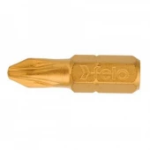 FELO Бита PZ1х25 мм TIN 1/4 " С 6,3. // 02101077