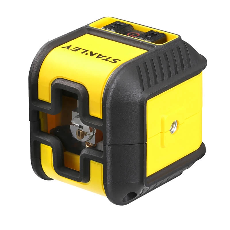 STANLEY STHT77498-1 Лазерный кросслайнер Cubix, красный, дальность 12м, ошибка +/- 0,6 мм/10м