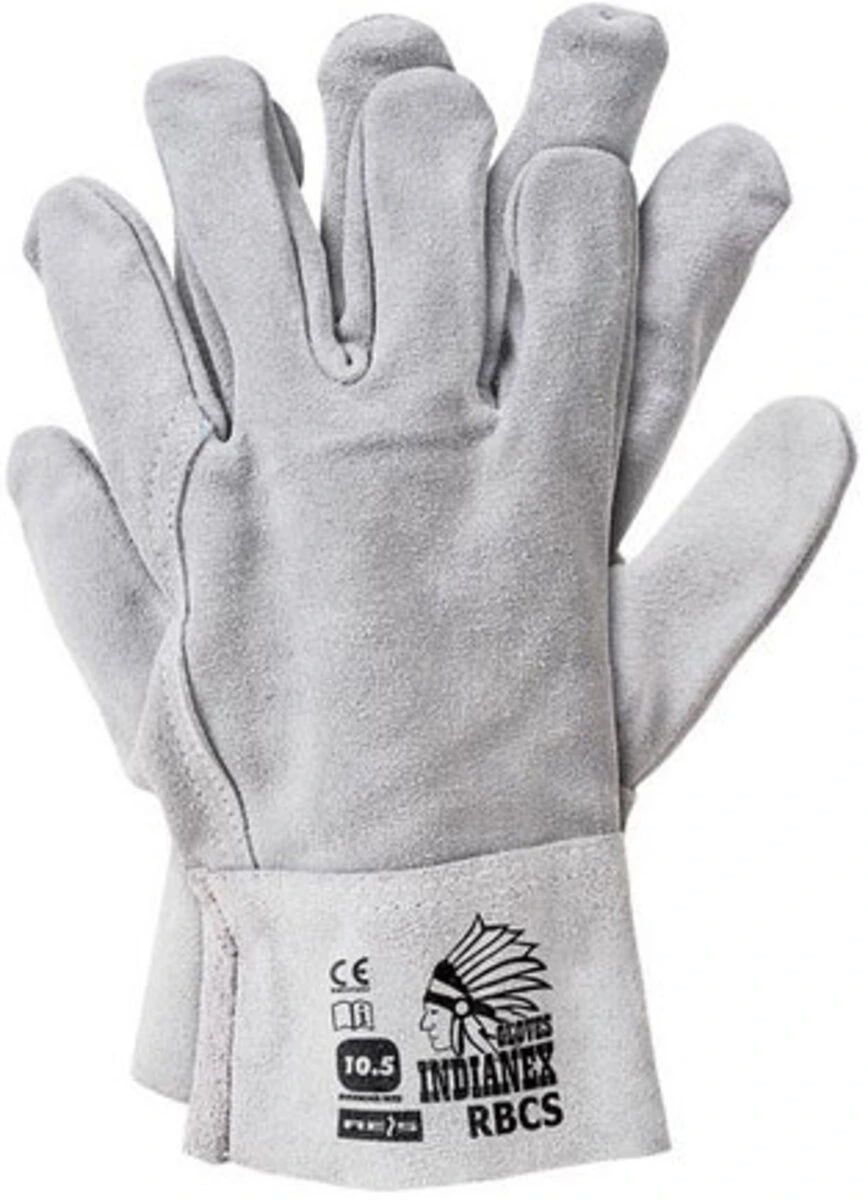 VIROK Рукавиці термостійкі для зварювальних робіт cірі, розмір 10 | 83V011