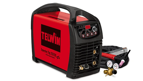 TELWIN Аппарат аргонно-дуговой сварки Telwin SUPERIOR TIG 252 AC/DC HF/LIFT VRD 400V+A | 816117