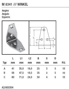 Нержавеющий уголок