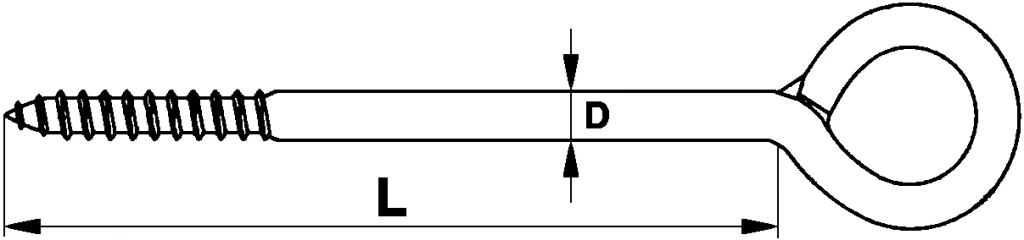 Крюк сварной Крюк сварной