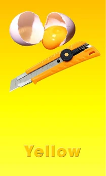 Olfa почему желтый