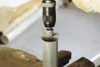 Wolfcraft проволочная щетка кистевой формы Ø 65 // 2712000