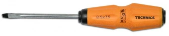 Викрутка ударна, -, Cr-V, SL6х100мм Technics | 46-201