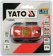 YATO Ліхтар на чоло діодний YATO; живл. від Li-Po акумулят 3,7 В 1000 мАгод, 500 Lm, USB зарядкою  |
