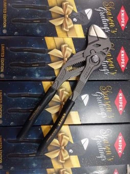 KNIPEX Клещи переставные-гаечный ключ, 180 мм 86 01 180 XMAS | 86 01 180 XMAS