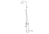 FALA Душовий комплект STEELY 2 : 2 функції, регульована висота 96- 126 см  | 75663
