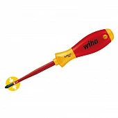 Wiha W35394 Отвертка SoftFinish electric slimFix VDE диэлектрическая PH 2 х 100 CrVMo