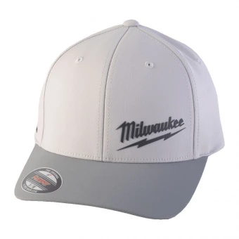 MILWAUKEE Кепка MIWAUKEE бело-серая BCSRD L/XL | 4932493102