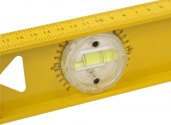 STANLEY 1-42-920 Уровень 60см алюминий, двутавр, 3 капсулы (1поворотная на 180°), 1,5 мм /м 