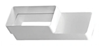 60-453 Редуктор ексцентриковий плаский, пласт., 60х120 мм/60х204 мм, 62 мм (612РП20П) | Эра