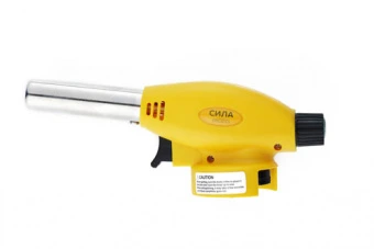 Горелка газовая с пьезоподжигом Ø22мм 166мм СИЛА