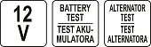 STHOR Тестер діодний цифровий напруги акумуляторів і генераторів до 12 В  | 81741