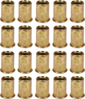 YATO Нітогайка сталева YATO; М4, l= 11 мм, 20 шт.  | YT-36471