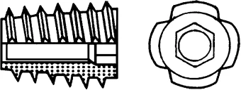 Гайка Мебельная Тип Е6х13 ЦБ