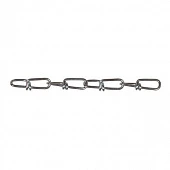 Цепь "Виктор" 1,6 mm оцинкованная, бухта 30мп