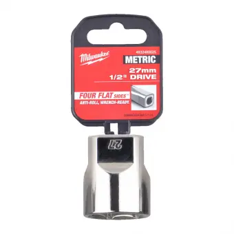MILWAUKEE Головка хромована метрична 1/2'', 27мм | 4932480025