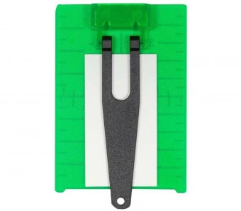 YATO Пластина прицільна для нівеліра зелена YATO 105х 75х 3,2 мм  | YT-30465